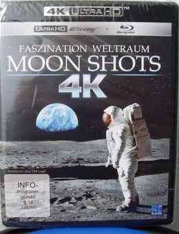 Moon Shots - Faszination Weltraum + 4K Ultra HD + Blu-ray NEU+OVP Weltraum Doku - Kassel