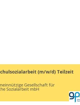 Fachkraft Schulsozialarbeit (m/w/d) Teilzeit - Fischbach (Landkreis Kaiserslautern)