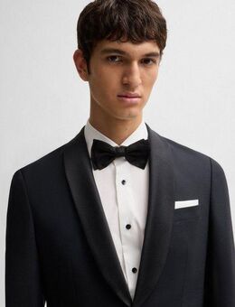 BOSS Einstecktuch H-POCKET SQUARE, mit bügelleichtem Finish