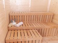Gartenhaus SPA Sauna Dusche Grillplatz Lounge L800cm Fichte - Rietberg