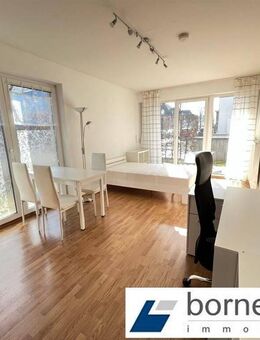 Erlangen-City! Möbliertes 1-Zi.-Studentenapartment mit Südterrasse! - Erlangen