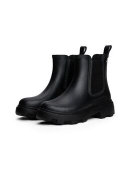 Tommy Hilfiger FLAG ANKLE RAINBOOT WARM LINING Chelseaboots, Blockabsatz, Rainboots, Stiefelette mit Flaggen-Stickerei