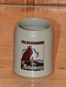 Adler Brauerei Bierkrug Steinzeug Steingut Keramik 0,25 L neuwertig - Borken