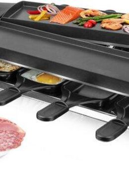 Emerio Raclette RG-132098.2, 8 Raclettepfännchen, 1100 W