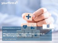 Pflegefachmann / Pflegefachfrau (m/w/d) in der Rettungsstelle / Ambulanz - Bad Langensalza