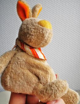 Nici-Plüsch-Fingerpuppe-Hase,ca. 17 cm - Linnich
