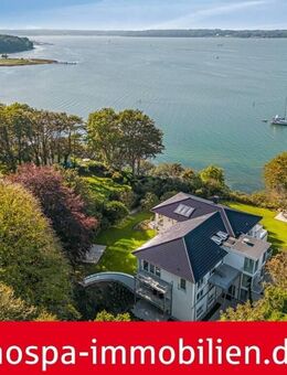 Luxusvilla mit 3 Einheiten, spektakulärem Blick über die Flensburger Förde und eigenem Strandzugang! - Glücksburg (Ostsee)