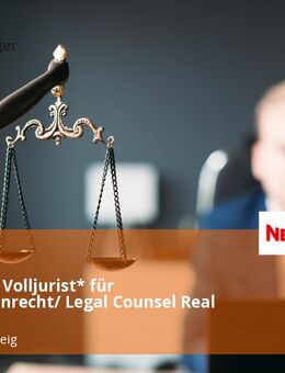 Syndikus/ Volljurist* für Immobilienrecht/ Legal Counsel Real Estate - Braunschweig