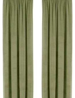 LeGer Home by Lena Gercke Vorhang Samt Ladina, Multifunktionsband (1 St), blickdicht, Polyester, blickdicht, gewebt, verschiedene Größen, Bestseller