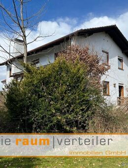 1-2 Fam.- Haus (Altbau), 200 qm Wfl.- Nähe Chiemsee, gr. Grundst. (1.060 qm), Neubau DHH + EFH mögl. - Chieming