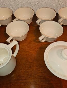Wie neu! Villeroy & Boch Switch Coffee House Faience 6 Tassen Zuckerdose und Milchkännchen TOP! - Sundern (Sauerland) Zentrum
