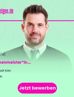 Bühnenmeister*in (m/w/d) - Köln