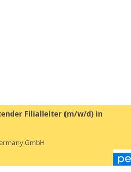 Stellvertretender Filialleiter (m/w/d) in Wetzlar - Wetzlar