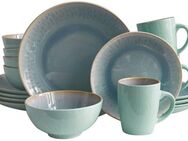 ECHTWERK Tafelservice Ana Modern-Design (24-tlg), 6 Personen, Porzellan, farbenfrohes Design