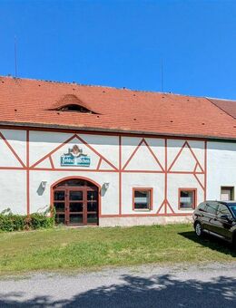 Historische Scheune mit vielseitigen Nutzungsmöglichkeiten , Gaststätte und idyllischem Biergarten - Schwepnitz