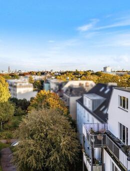 Exklusive Penthouse-Maisonette-Wohnung mit zwei Dachterrassen über den Dächern von Hamburg - Hamburg