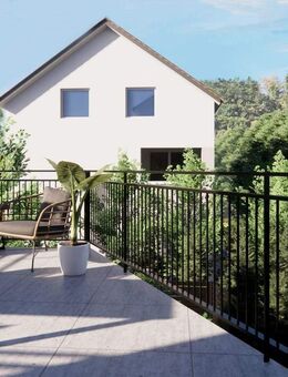 NEUBAU-KfW-40 QNG mit attraktiven Vorteilen für Eigennutzer und Kapitalanleger: 4-Zi.-Maisonettewohnung - Kelheim