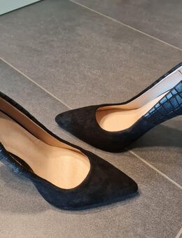 High Heels Schlangen-Optik & Samtspitze Gr. 36 NEU!! - Hamburg