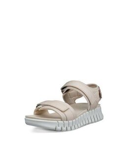Ecco ECCO GRUUV SOL W Sandalette, Plateau, Sommerschuh, Sandalette mit praktischem Klettverschluss
