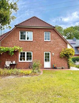 DHH-Doppelhaushälfte mit Gartenidylle und Garage in ruhiger Lage von Delmenhorst-Bungerhof - Delmenhorst