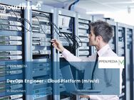 DevOps Engineer - Cloud Platform (m/w/d) - München