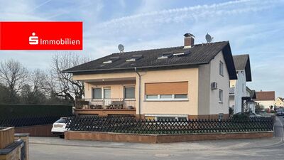 Großzügiges Zweifamilienhaus mit großem Garten in Feldrandlage von Hasselroth - Neuenhasslau