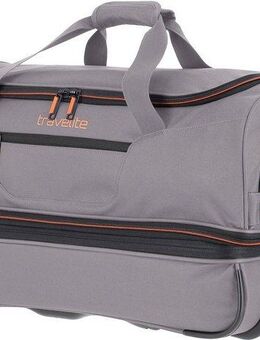 travelite Reisetasche BASICS, 55 cm, Duffle Bag Sporttasche mit Trolleyfunktion und Volumenerweiterung