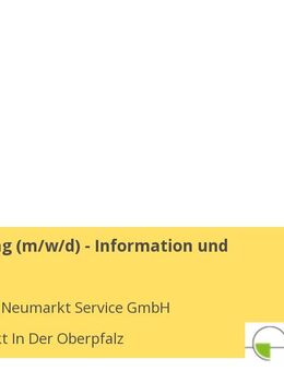 Teamleitung (m/w/d) - Information und Poststelle - Neumarkt (Oberpfalz)