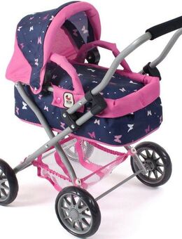CHIC2000 Puppenwagen Smarty, Mini-Kuschelwagen, mit herausnehmbarer Tragetasche