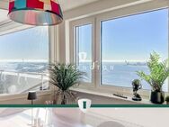 Exklusive, renovierte Stadtoase: Traumhafte Wohnung im 22. Stock mit atemberaubendem Meeresblick - Bremerhaven