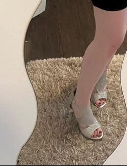 Catwalk Glitzer- Silber Absatzschuhe Gr.37 - Oebisfelde-Weferlingen Bösdorf