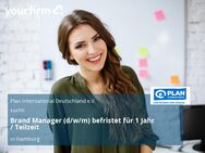 Brand Manager (d/w/m) befristet für 1 Jahr / Teilzeit - Hamburg