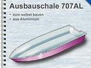 Bootsbauplan für eine ALU Motorboot Ausbauschale, Länge 707 cm, Aluminium Angelboot zum selbst bauen - Berlin
