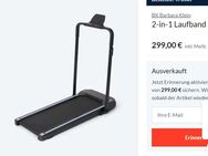 BK Barabara KLein 2-in-1 Laufband HSE24 Art.Nr 473587 (fast unbenutzt) - preiswert abzugeben - Suhl