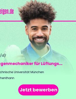 Anlagenmechaniker für Lüftungstechnik (m/w/d) - Hohenthann