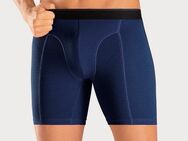 AUTHENTIC LE JOGGER Langer Boxer (Packung, 5-St) mit zweifarbigem Webbund und längerem Bein