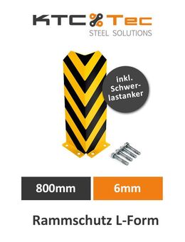 Rammschutz L-Form 800mm 6mm Regalschutz Anfahrschutz - Hiddenhausen