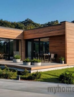 Große Architektur, im kleinen Format mit dem neuen Fertighaus in Emskirchen - Emskirchen
