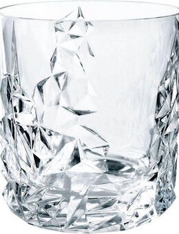 Nachtmann Whiskyglas Sculpture, 4-tlg., Kristallglas, Made in Germany, 340 ml, 4-teilig