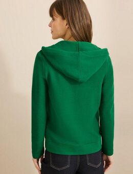 CECIL Kapuzensweatjacke mit Kapuze mit Tunnelzug