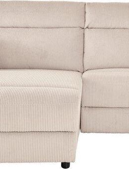 OTTO home Ecksofa JENNA, L-Form, 209cm, manuelle u. elektrische Funktion, mit USB A/C, Liegefunktion 105°-150°, Federkern, Cord. Unser Tiefpreis