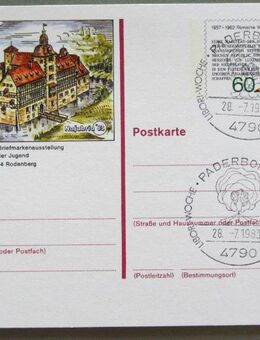 Najubria ‘83, Marke Röm. Verträge, Stempel Liboriwoche - Münster