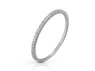 Orolino Fingerring 585 Gold mit 4x Brillant zus. 0,02ct.
