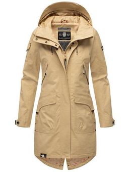 Navahoo Outdoorjacke Pfefferschote moderne Damen Übergangsjacke mit Kapuze