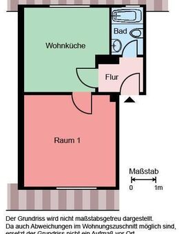 1-Zimmer-Wohnung in Datteln Meckinghoven - Datteln