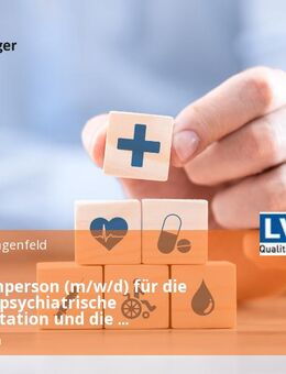 Pflegefachperson (m/w/d) für die allgemeinpsychiatrische Therapiestation und die psychosomatische Station im Behandlungszentrum Leverkusen - Leverkusen
