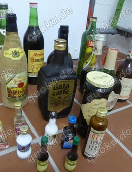Alkohol Rum Bitter Likör Schnaps Martini Wein Konvolut 10 große Flaschen - Köln