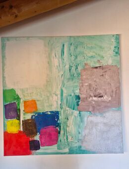 Bild, Acryl auf Leinwand, ca. 140 x 140 cm - Pöcking