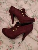 Graceland Damenschuhe in weinrot in 26954