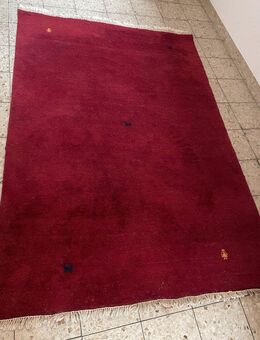 100%Schurwolle* Großer Teppich mit Muster + Franseln* 1.76 m x 2.53 m - Korschenbroich Zentrum